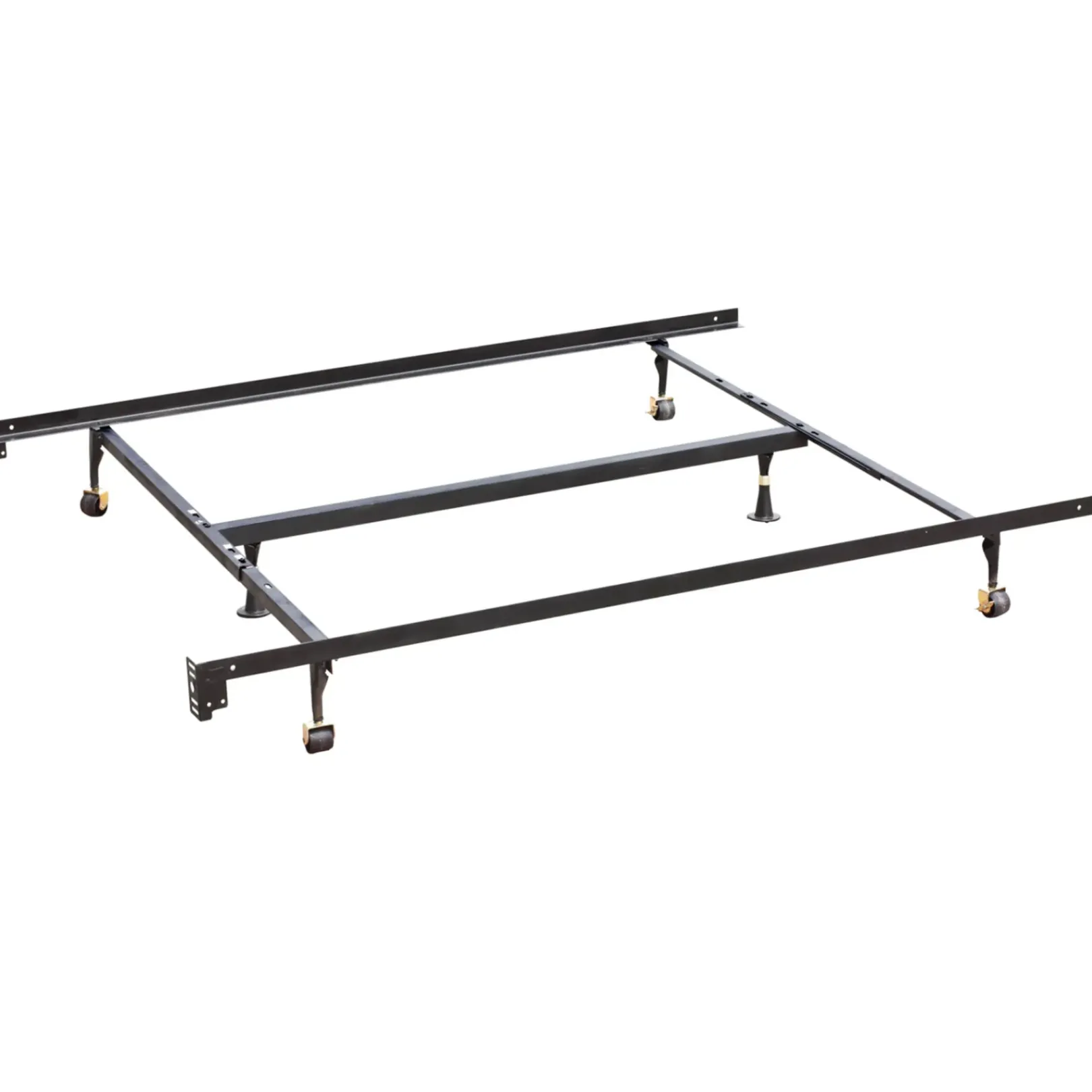 Adjustable Metal Mattress Frame, Queen/King Less Expensive Bedroom