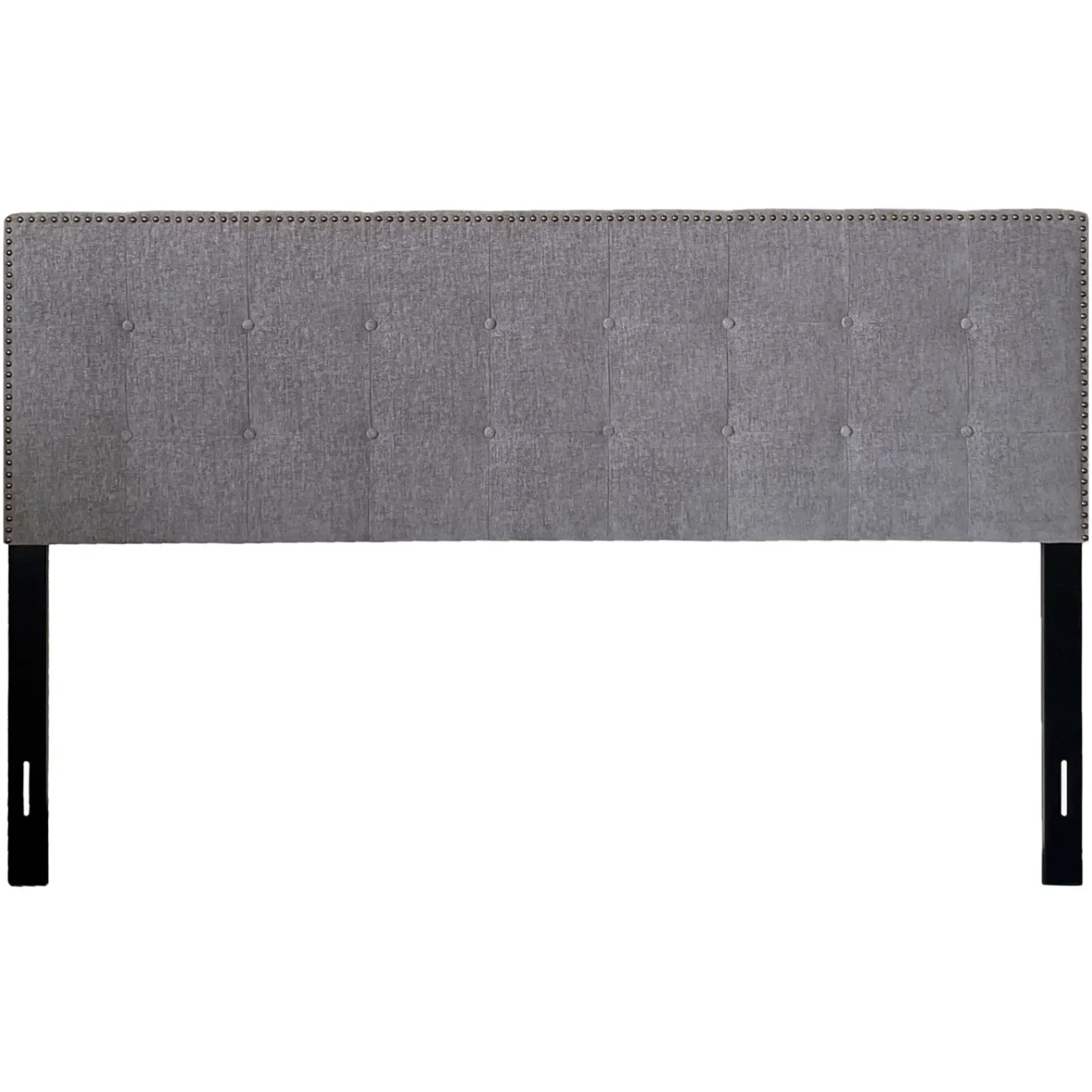 Clearance Brian Cement Grey Headboard, King Low Price Bedroom