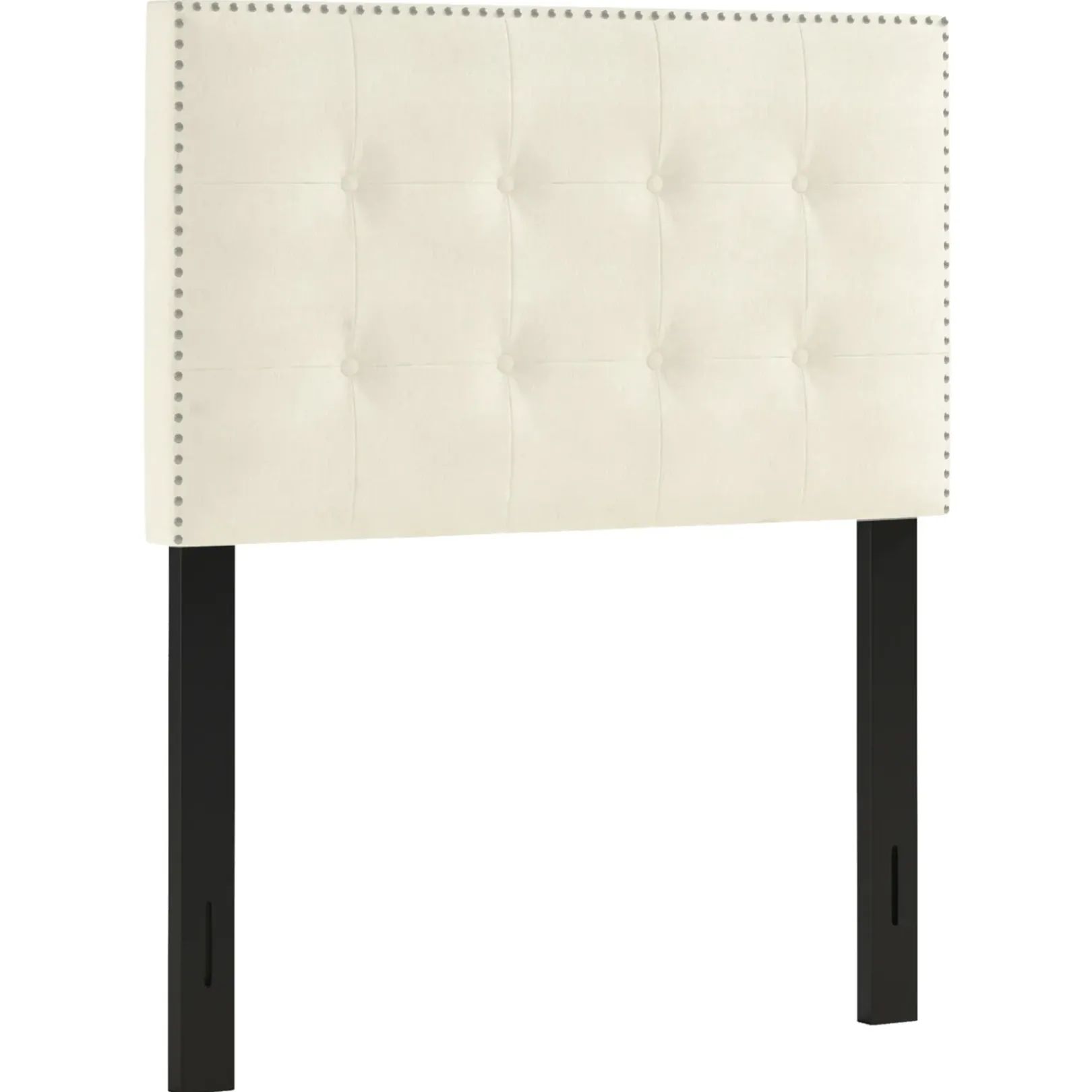 Hot Brian Oyster Tufted Headboard, Twin Discount Online Bedroom
