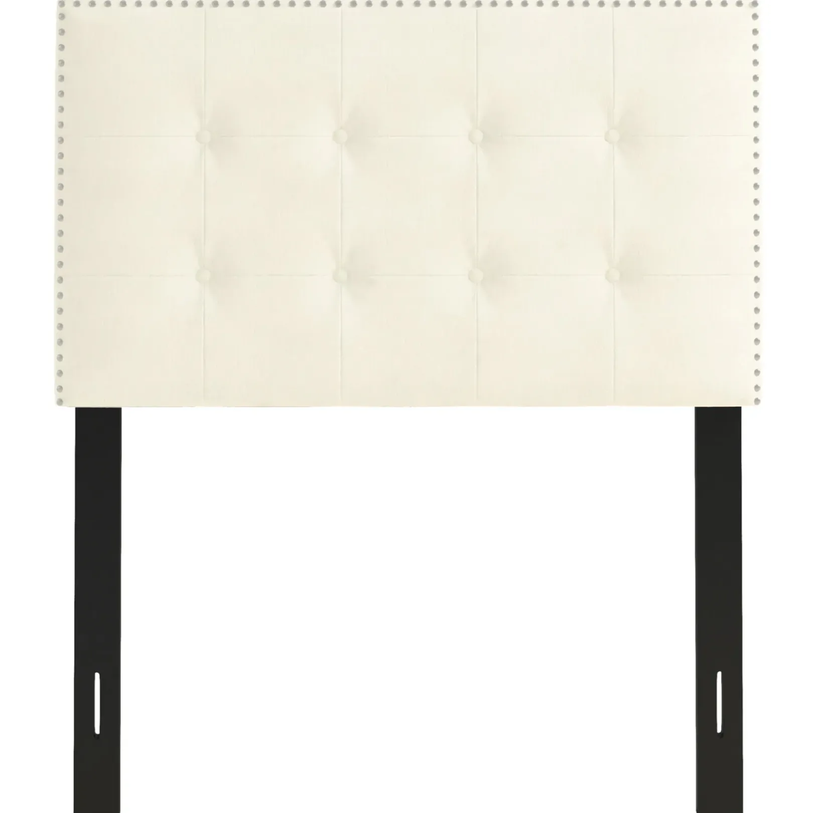 Hot Brian Oyster Tufted Headboard, Twin Discount Online Bedroom