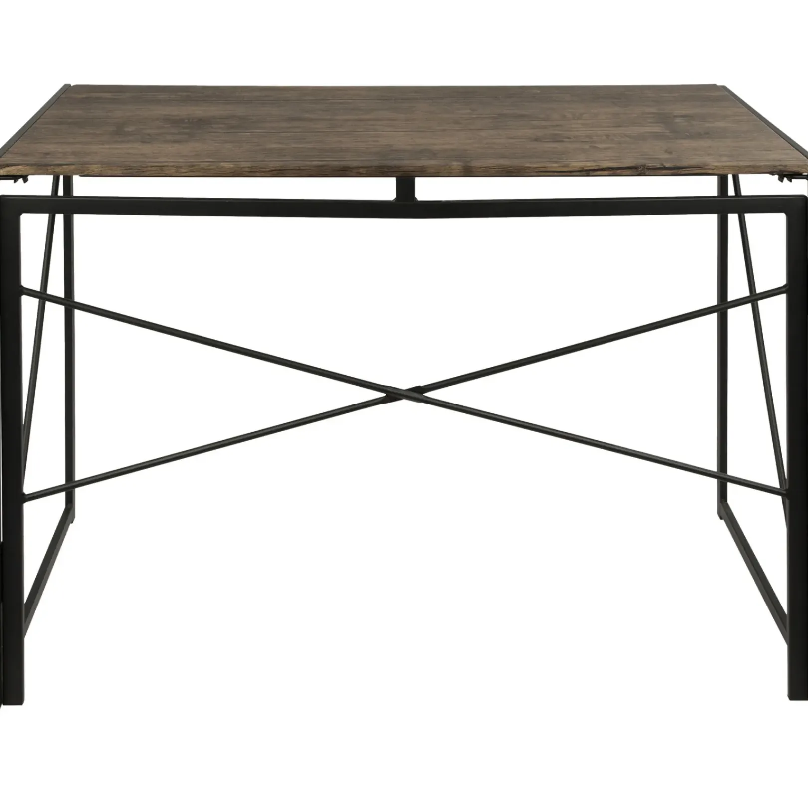 New Dakota Black & Brown Industrial Modern Office Desk Bargain Sale Office