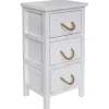 Online 3-Drawer Distressed White Cabinet Outlet Bedroom