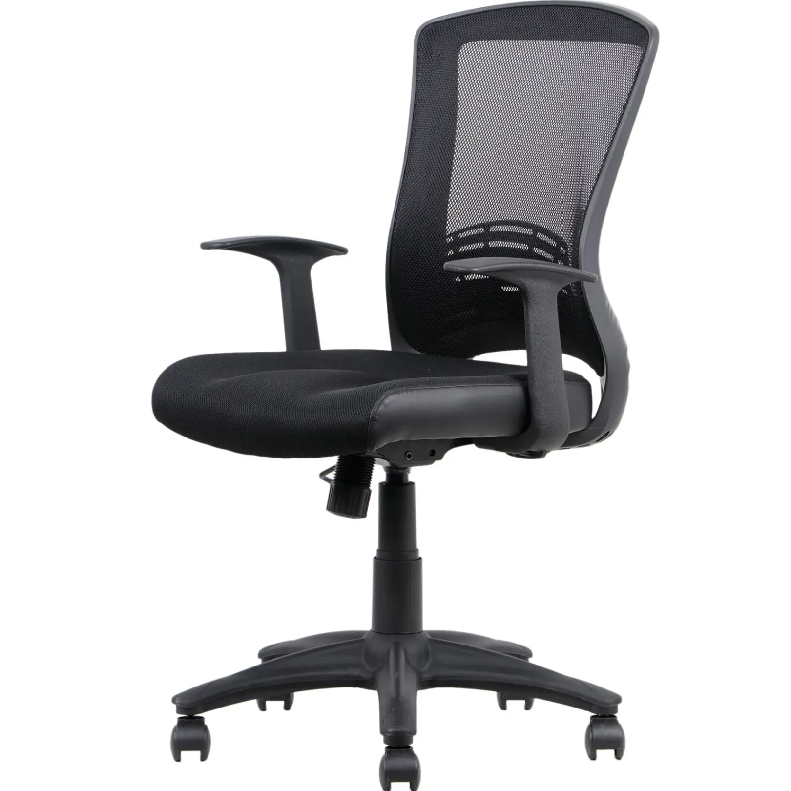 Online Enzo Black Adjustable Office Chair Less Expensive Office