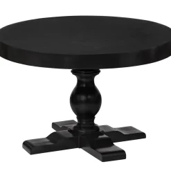 Outlet Evening Mist Round Black Wooden Tabletop-Base Sold Separately, 48 Gift Selection Dining Tables & Sets