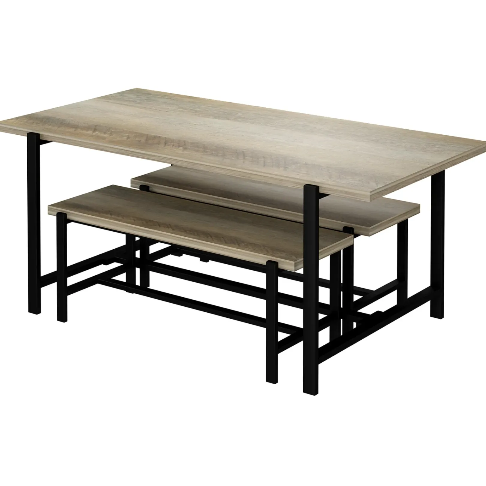Sale Found & Fable Loggy Wood & Metal Dining Table, 71 Good Quality Dining Tables & Sets