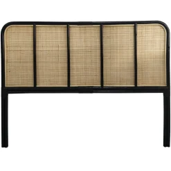 New Found & Fable Zola Rattan Headboard Outlet Bedroom