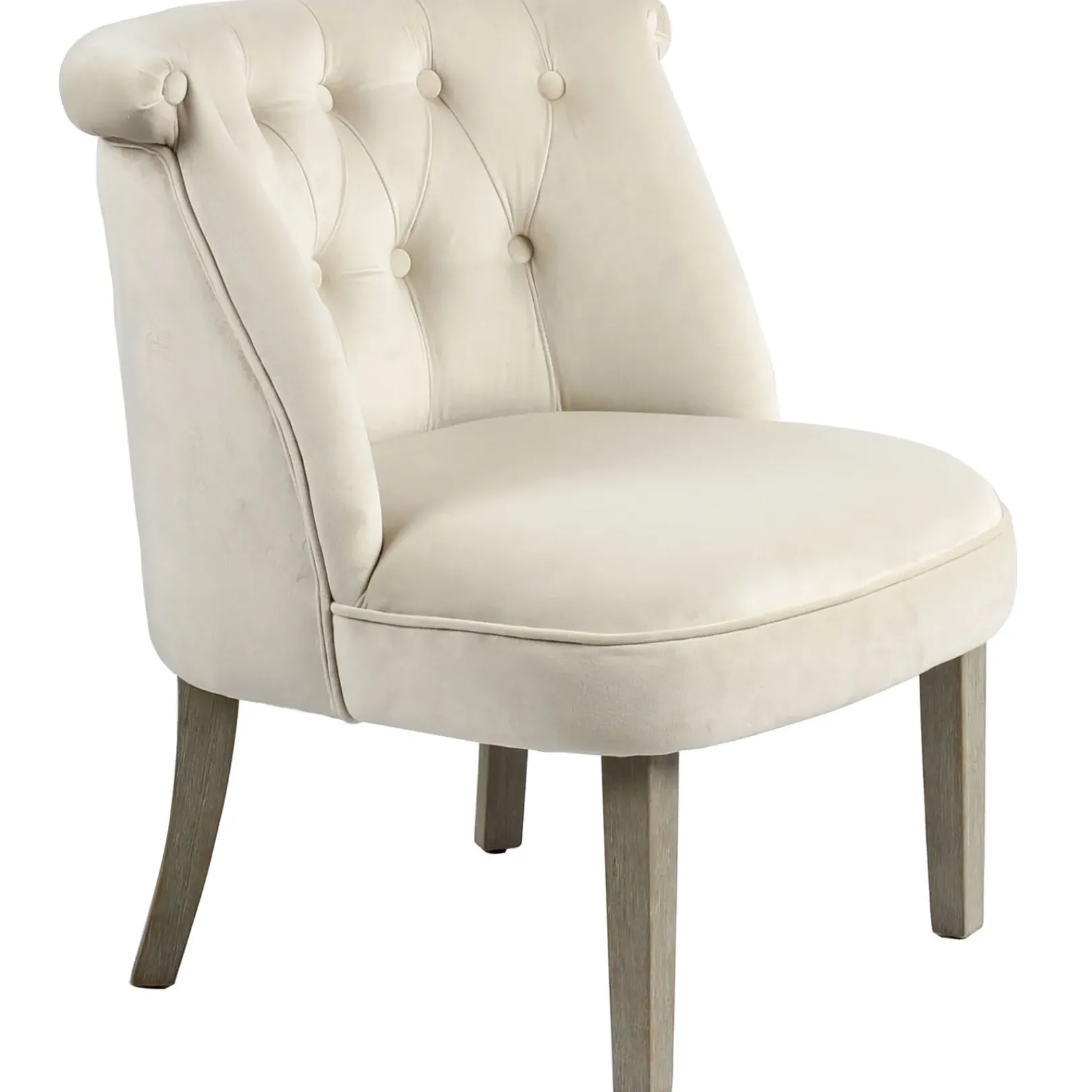 Grace Mitchell Roxanne Ivory Accent Chair Featured Accent Chairs