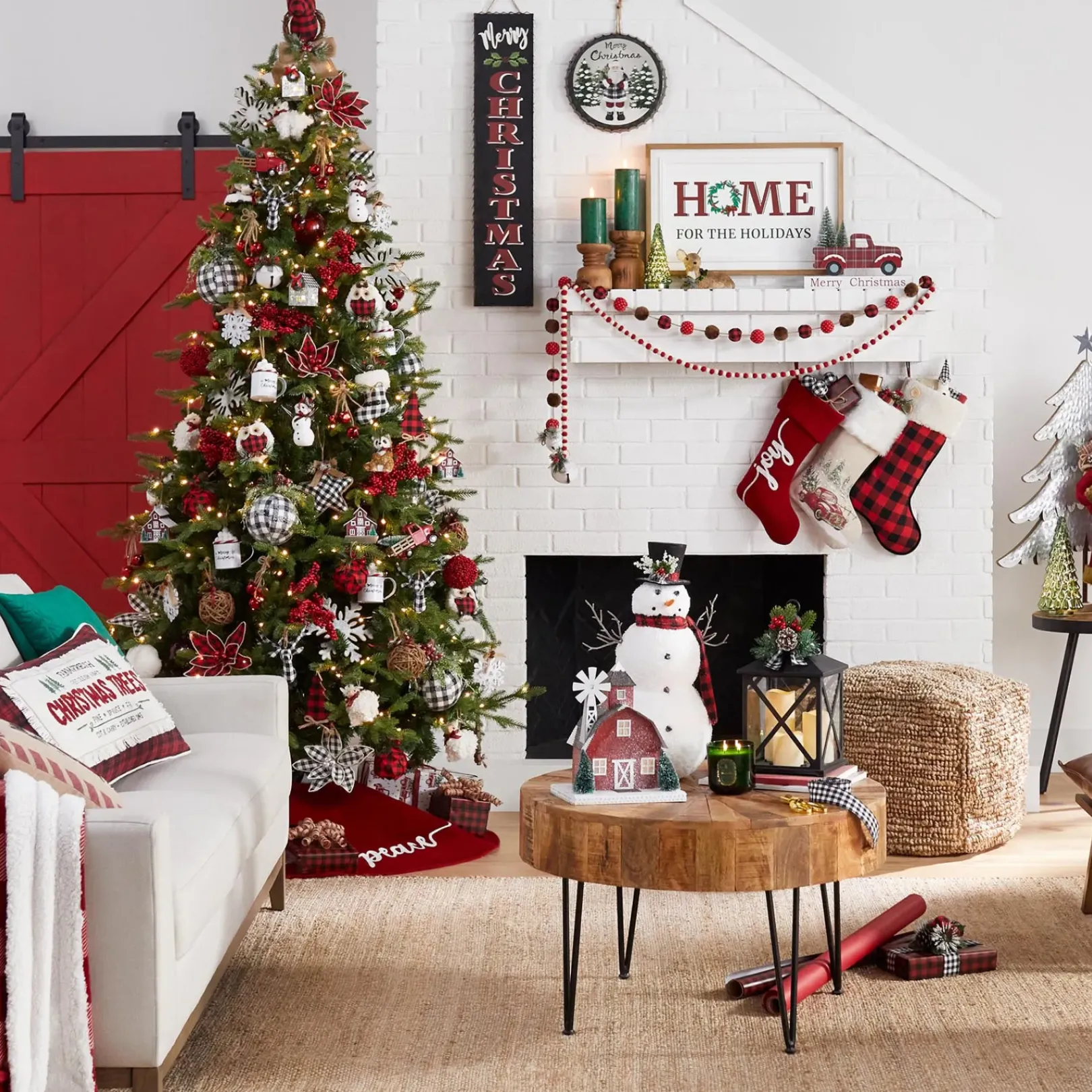 Sale Honeybloom Caleb Jute Square Pouf Opening Sales Ottomans & Poufs