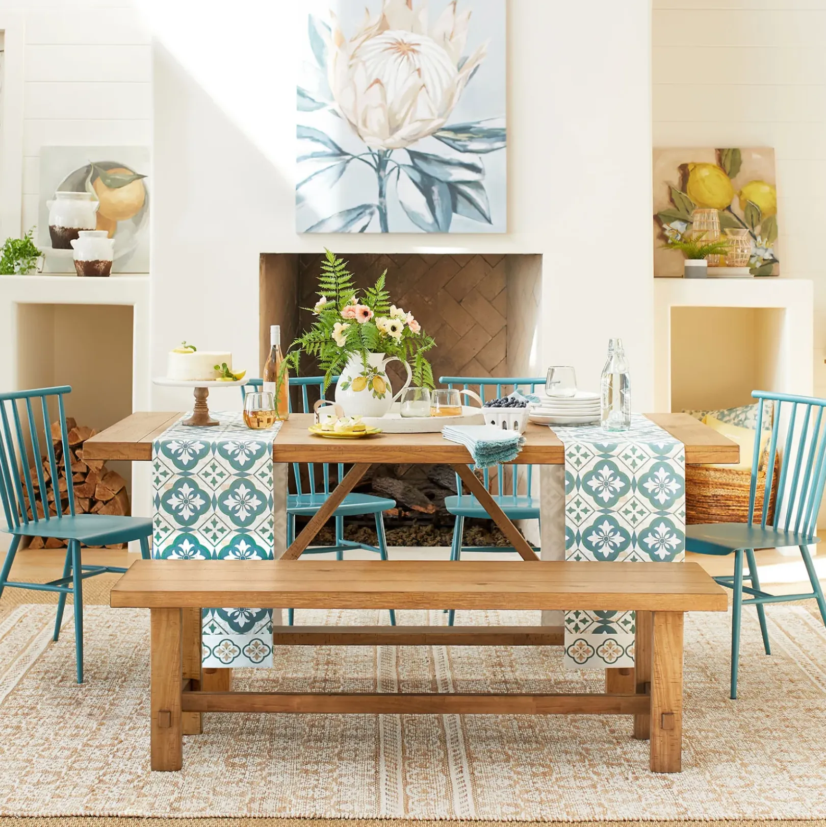 Best Honeybloom Massena Natural Wood Dining Bench, 60 Cheaper Dining Chairs & Benches