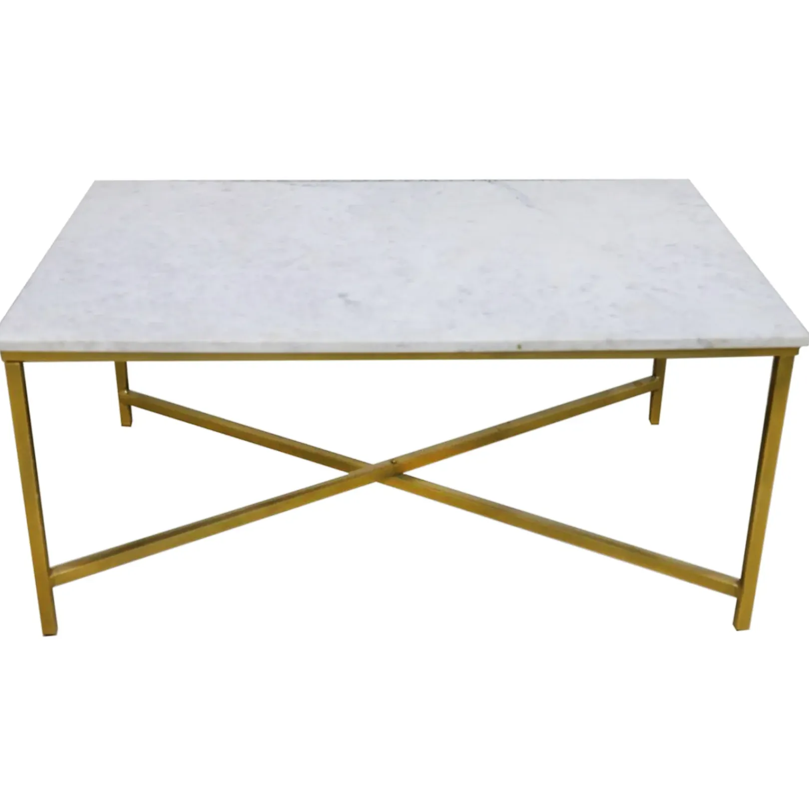 Discount Isabella Gold Coffee Table With Marble Top Discount Online Coffee & End Tables