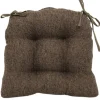 Clearance Jasper Chestnut Chair Pad Online Discount Dining Chair Cushions & Pads