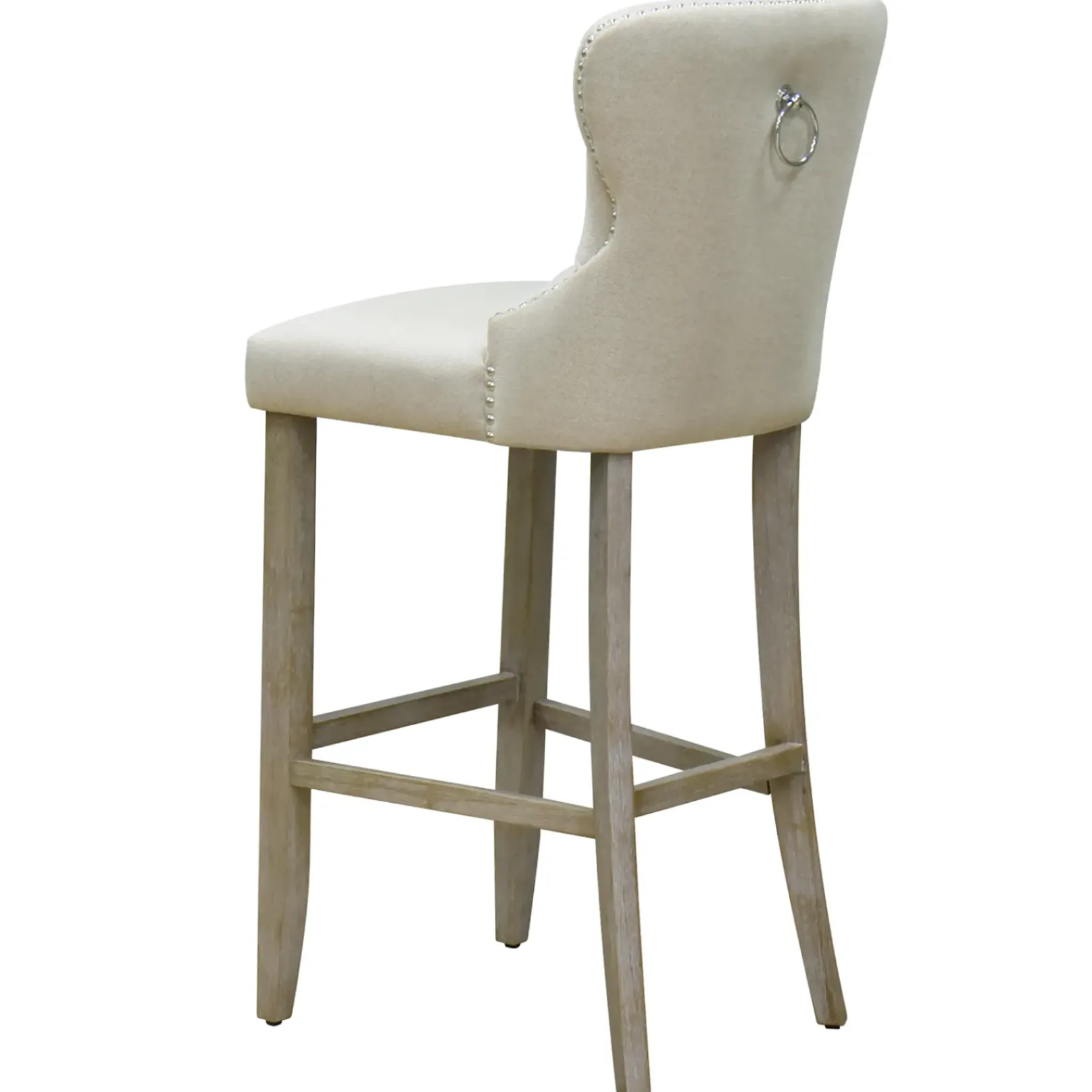 Online Linen Ring Back Barstool, Kd Online Discount Barstools