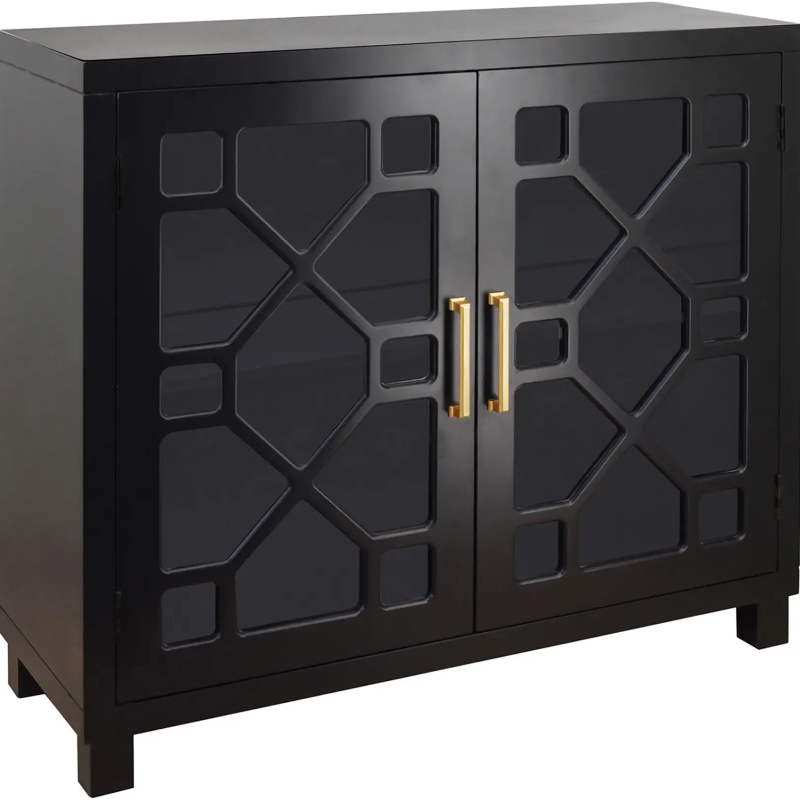 Sale Merrick Black Glass Pane Cabinet Exquisite Gifts Cabinets & Chests