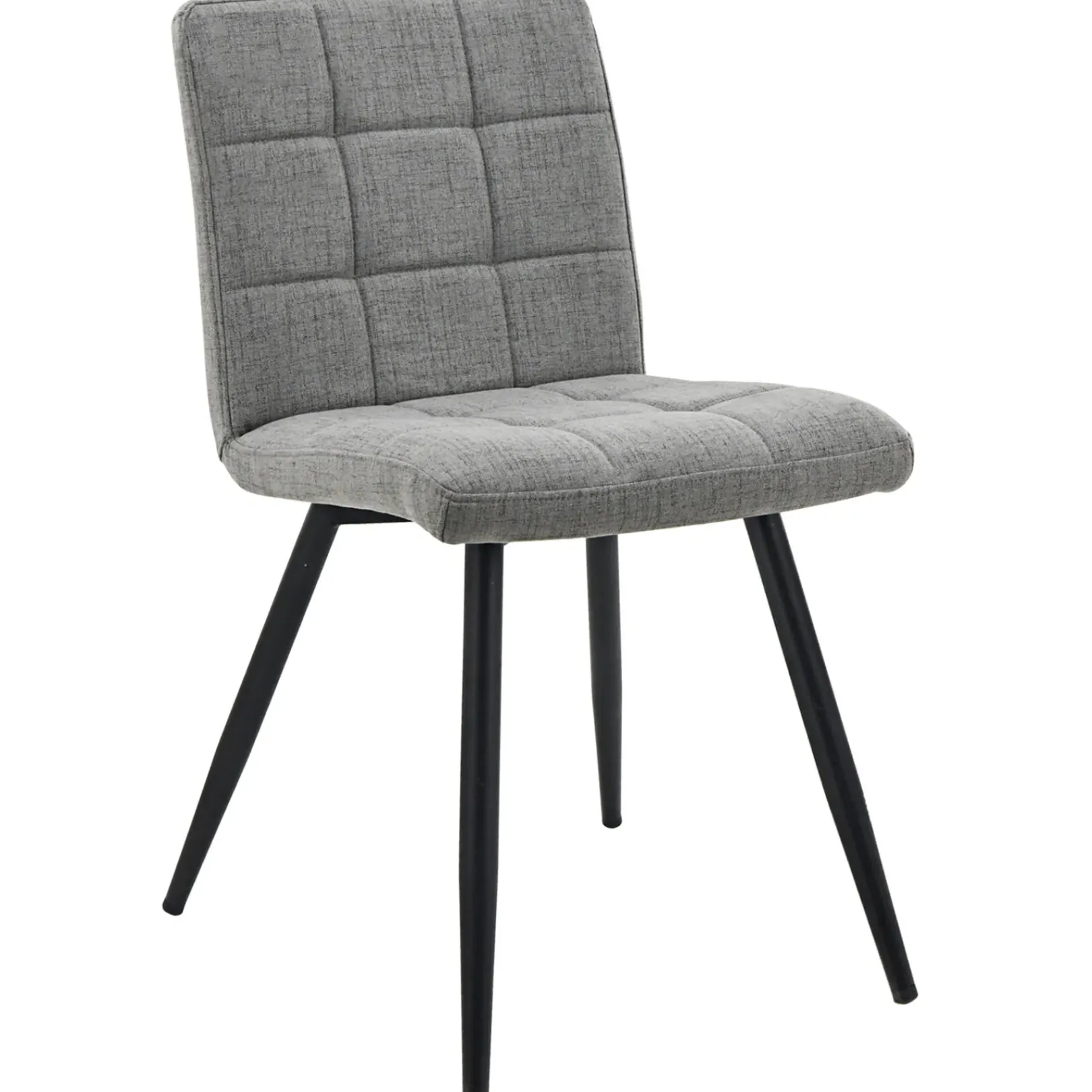 Online Mia Grey Quilted Dining Chair Discount Dining Chairs & Benches