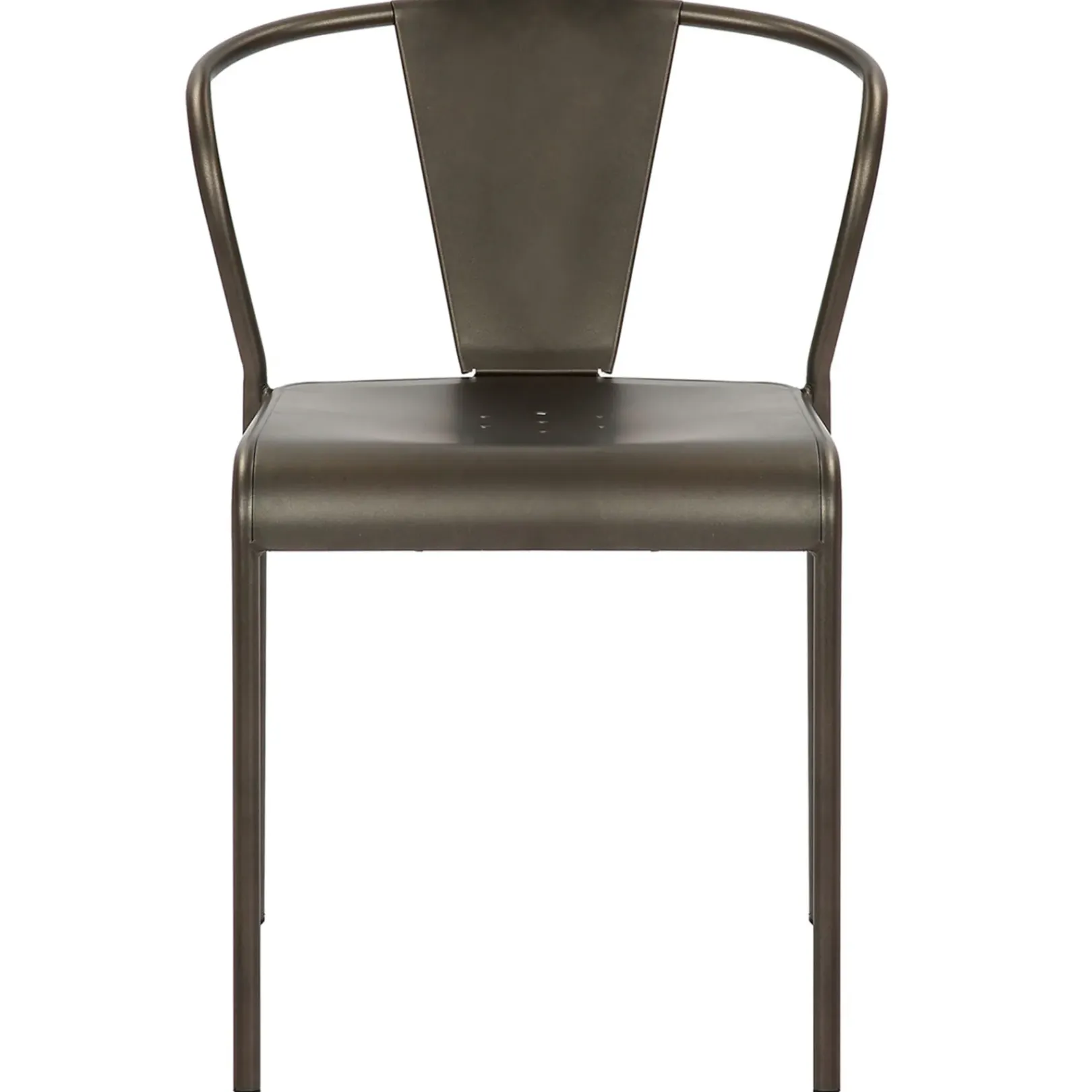 New Nova Dark Grey Metal Dining Chair Less Expensive Dining Chairs & Benches