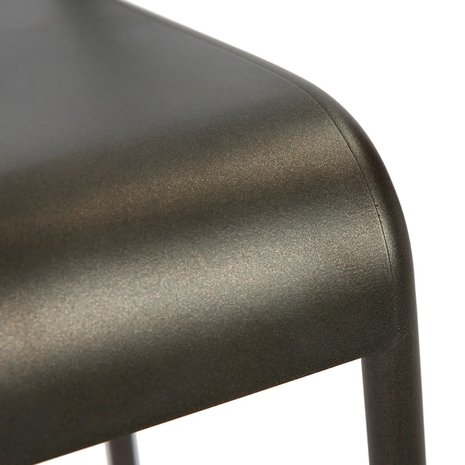 New Nova Dark Grey Metal Dining Chair Less Expensive Dining Chairs & Benches