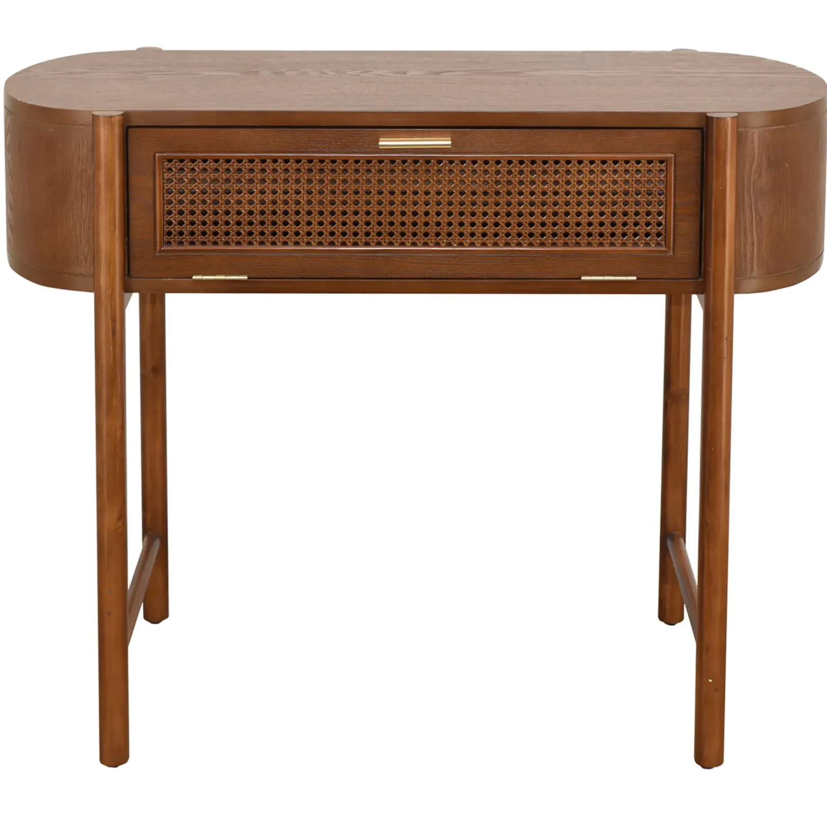 Discount Reston Round Corner Wooden Console Table Less Expensive Entryway Furniture