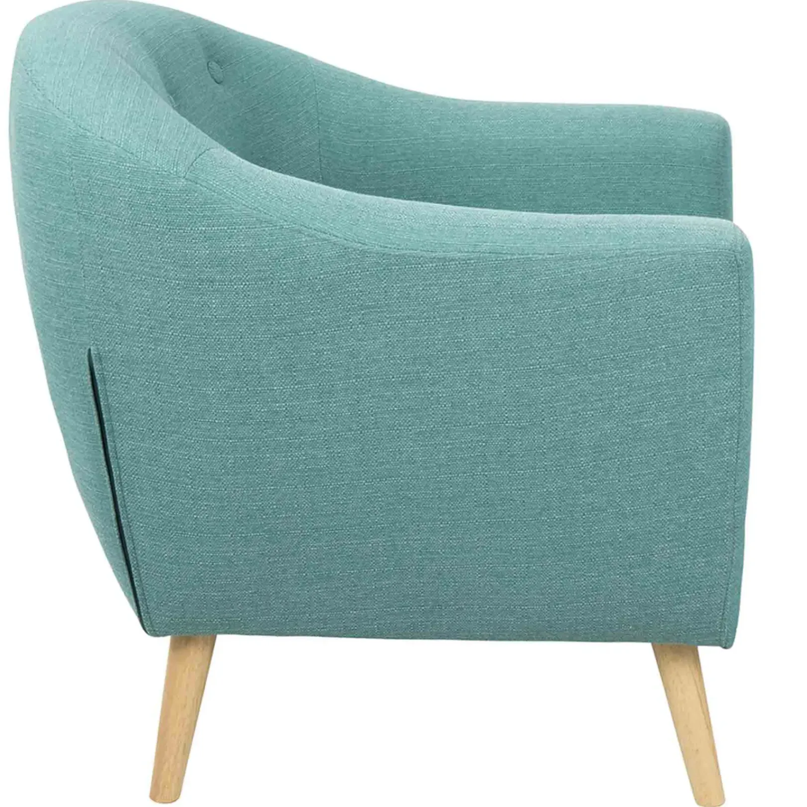 Outlet Rockwell Accent Chair & Ottoman Set, Teal Clearance Accent Chairs