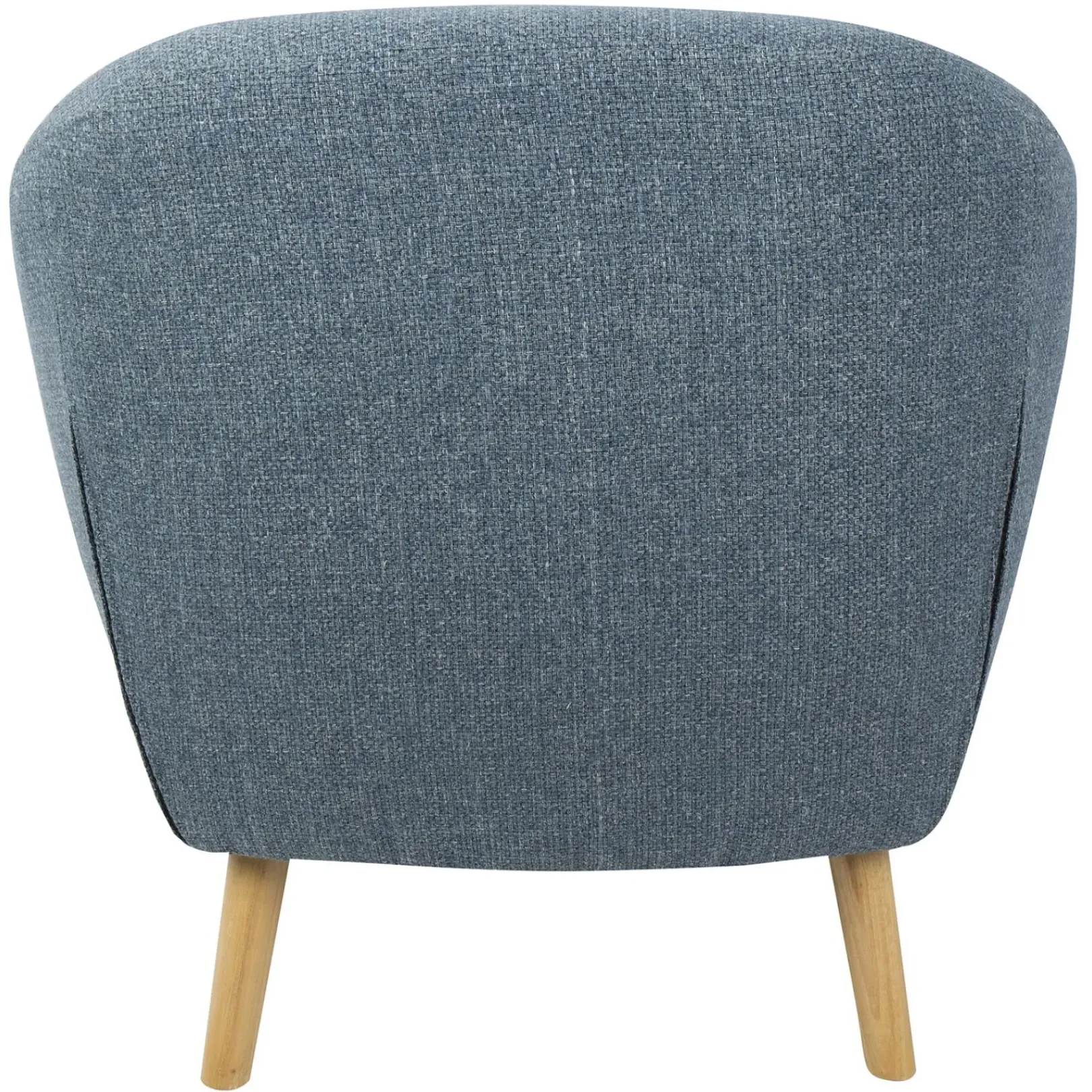 Clearance Rockwell Blue Mid-Century Modern Accent Chair Opening Sales Accent Chairs