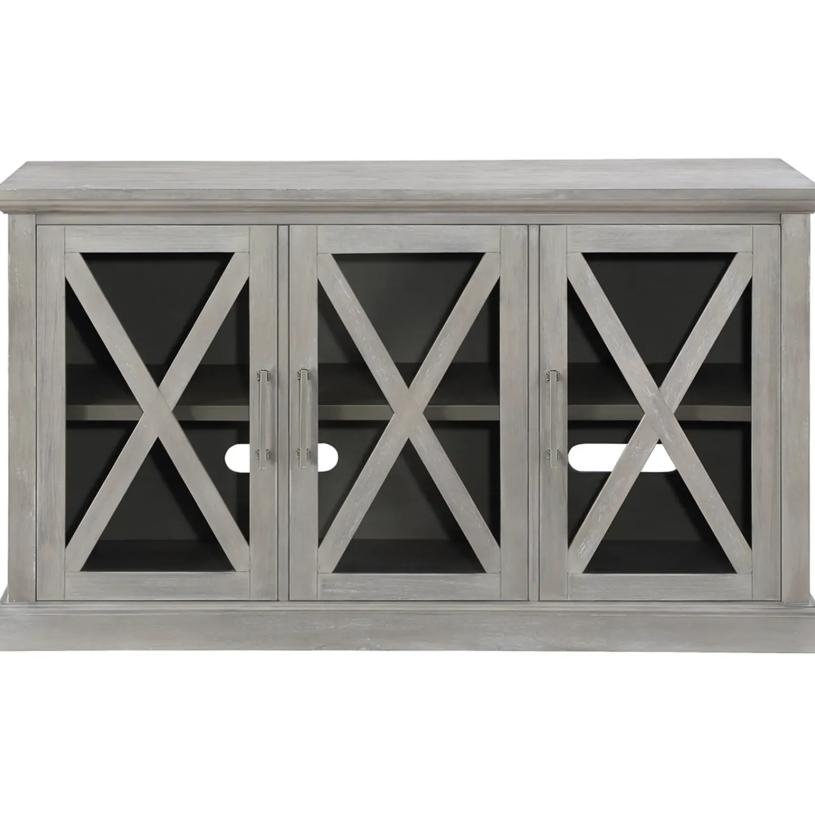 Discount Rowan 3-Drawer Grey Cabinet Good Quality Cabinets & Chests