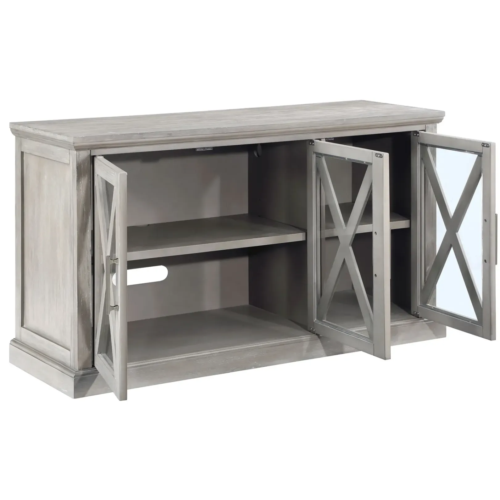 Discount Rowan 3-Drawer Grey Cabinet Good Quality Cabinets & Chests