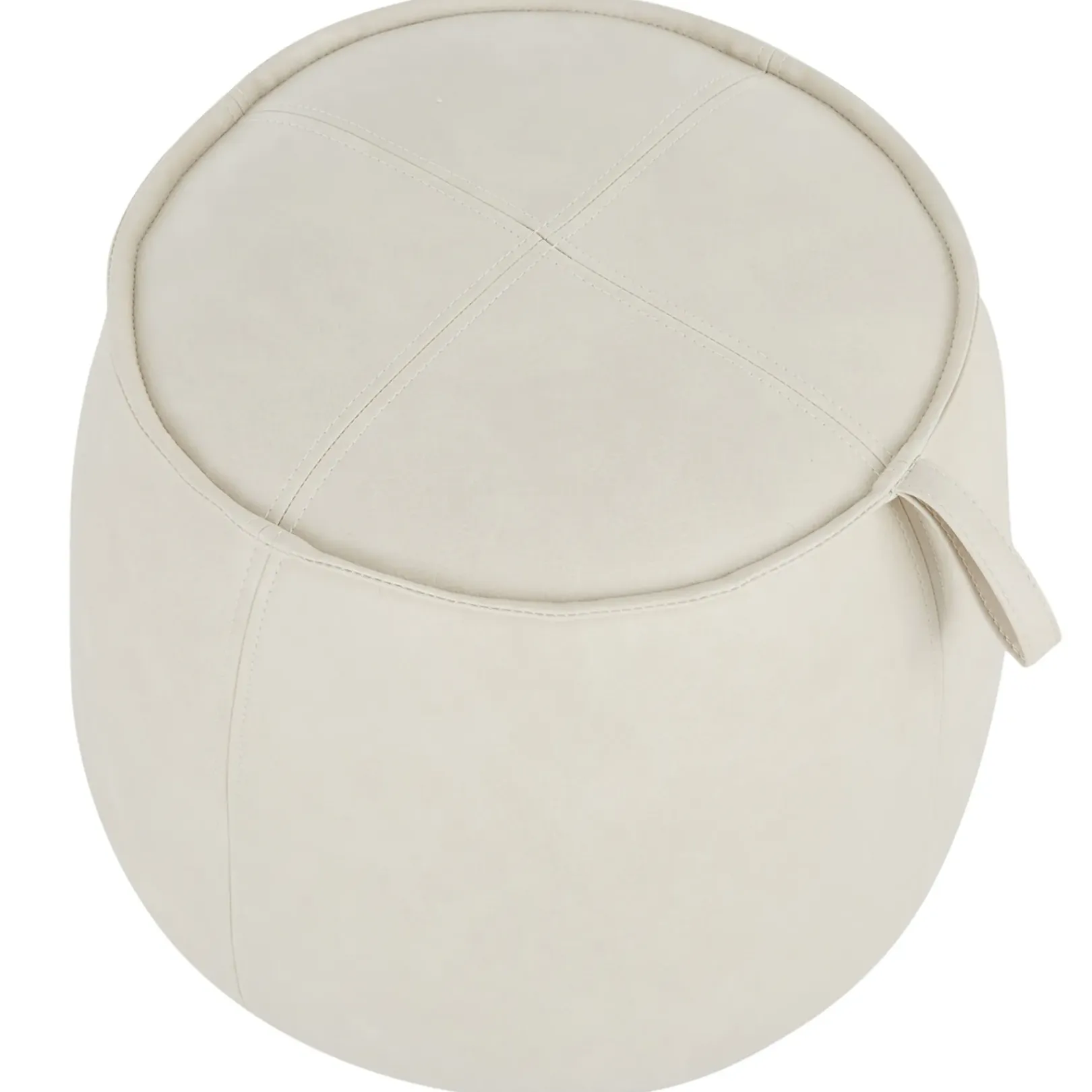 Rowan Ottoman Cream Gift Selection Ottomans & Poufs
