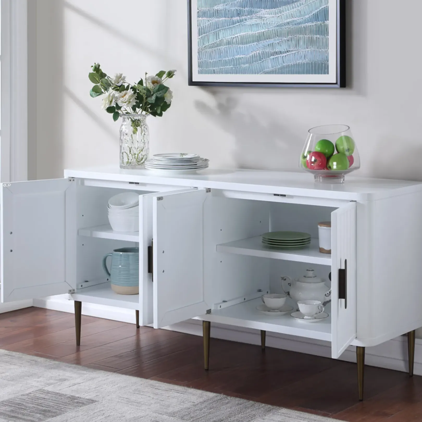 Outlet Tracey Boyd Ribbera Buffet Cabinet Cheaper Cabinets & Chests