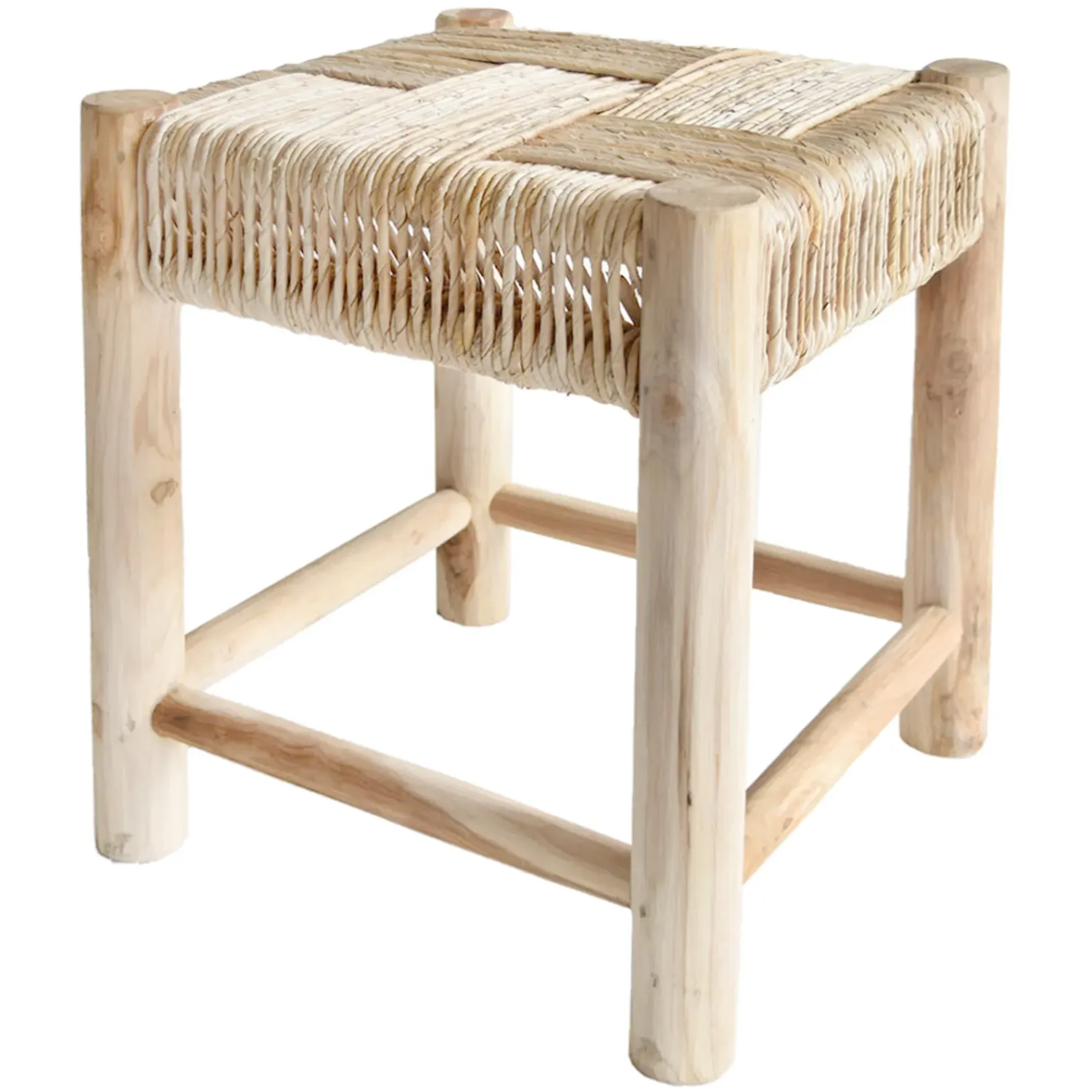 New Ty Pennington Abaca Stool Clearance Ottomans & Poufs