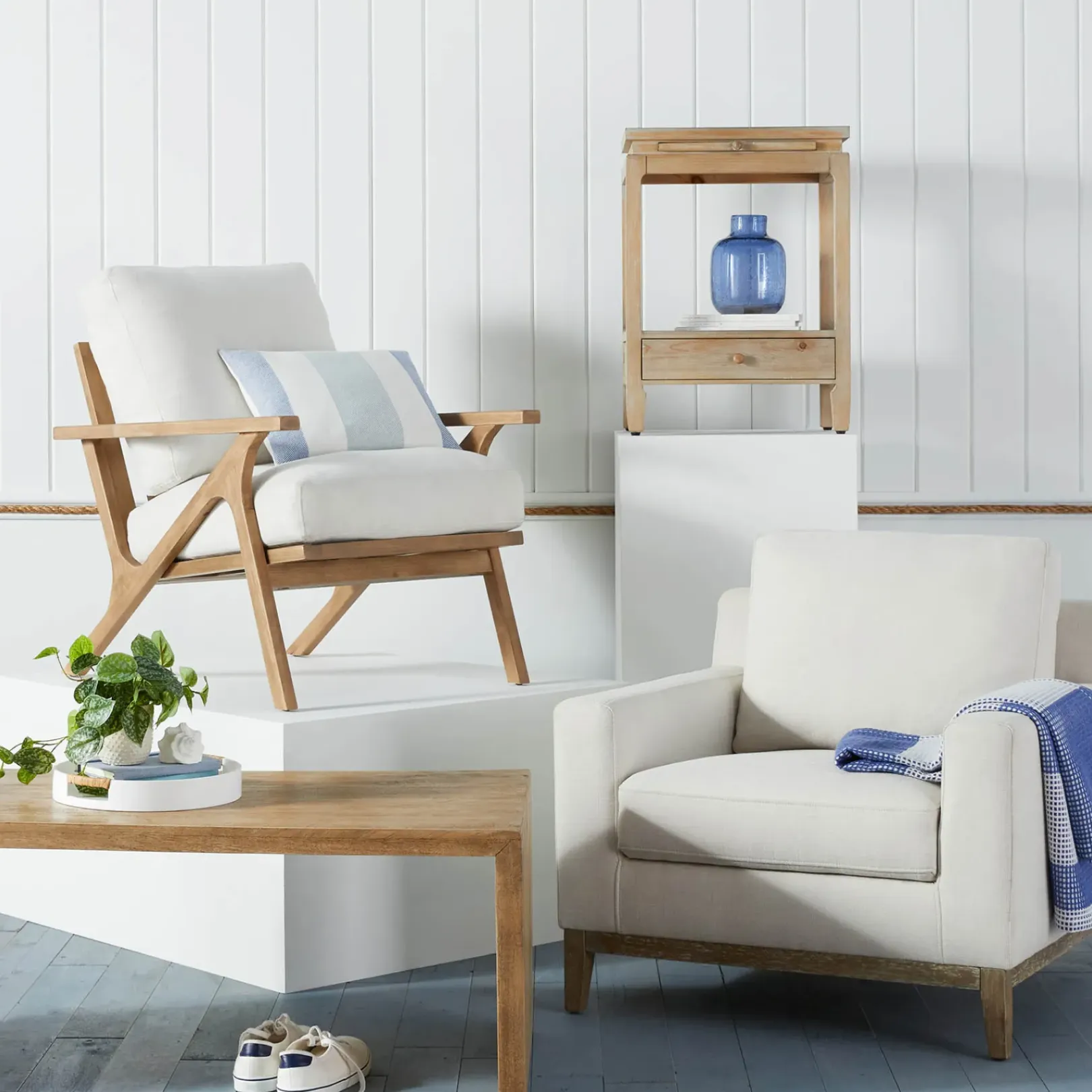Discount Ty Pennington Wooden Arm Chair Good Quality Accent Chairs